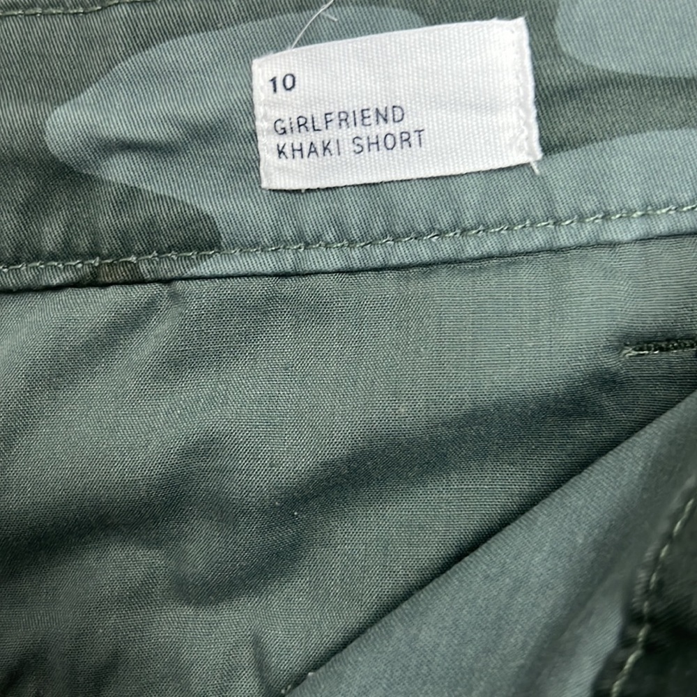 GAP Gap for Good Girlfriend Khaki Short Size 10 in Camouflage High Rise … - Picture 4 of 9